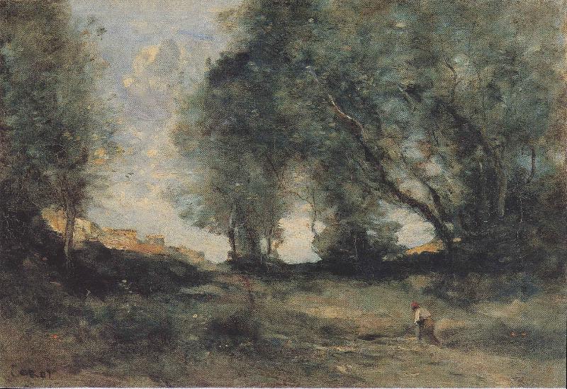 Jean-Baptiste-Camille Corot Landscape oil painting image